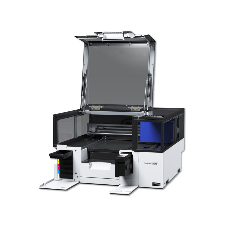 Epson Surecolor V1070 Desktop A4 UV DTF Dual Function Flatbed Printer DTF Bundles Epson