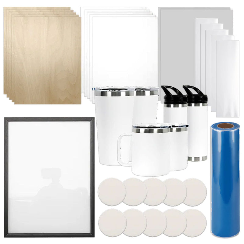 eufyMake Deluxe Material Kit for E1 UV Printer DTF Bundles Eufymake