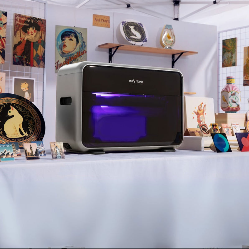 eufyMake E1 UV DTF & Direct To Object 3D-Texture Printer - 13" x 16.5" DTF Bundles Eufymake