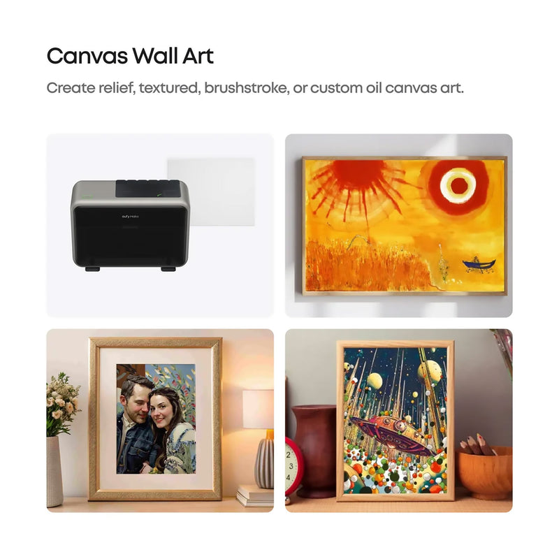 eufyMake E1 UV DTF & Direct To Object 3D-Texture Printer - 13" x 16.5" DTF Bundles Eufymake