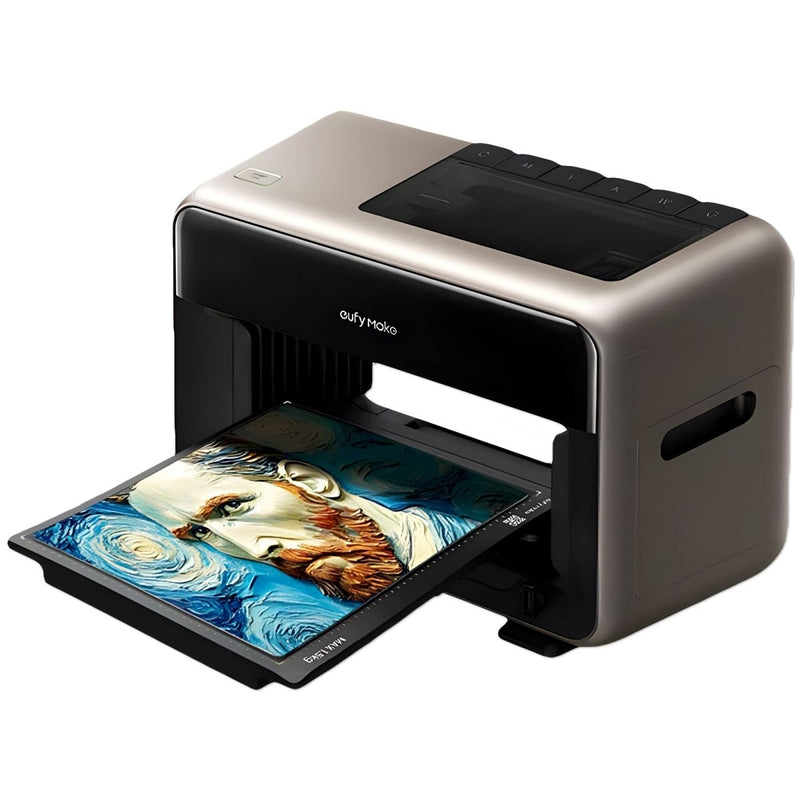 eufyMake E1 UV DTF & Direct To Object Printer with Rotary & Laminator - Swing Design