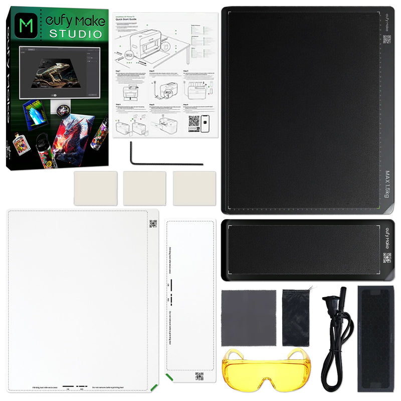 eufyMake E1 UV DTF & Direct To Object 3D-Texture Printer - 13" x 16.5" DTF Bundles Eufymake