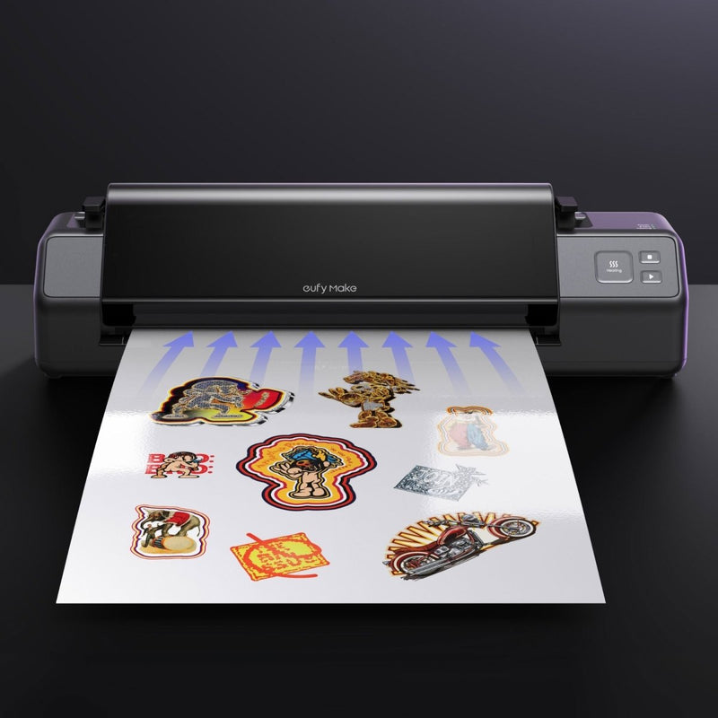 eufyMake E1 UV DTF & Direct To Object Printer with Rotary & Laminator - Swing Design
