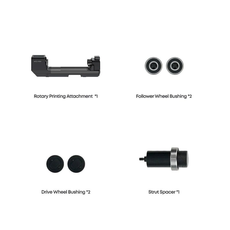 eufyMake E1 UV DTF & Direct To Object Printer w/ Ink & Rotary Attachment - Swing Design