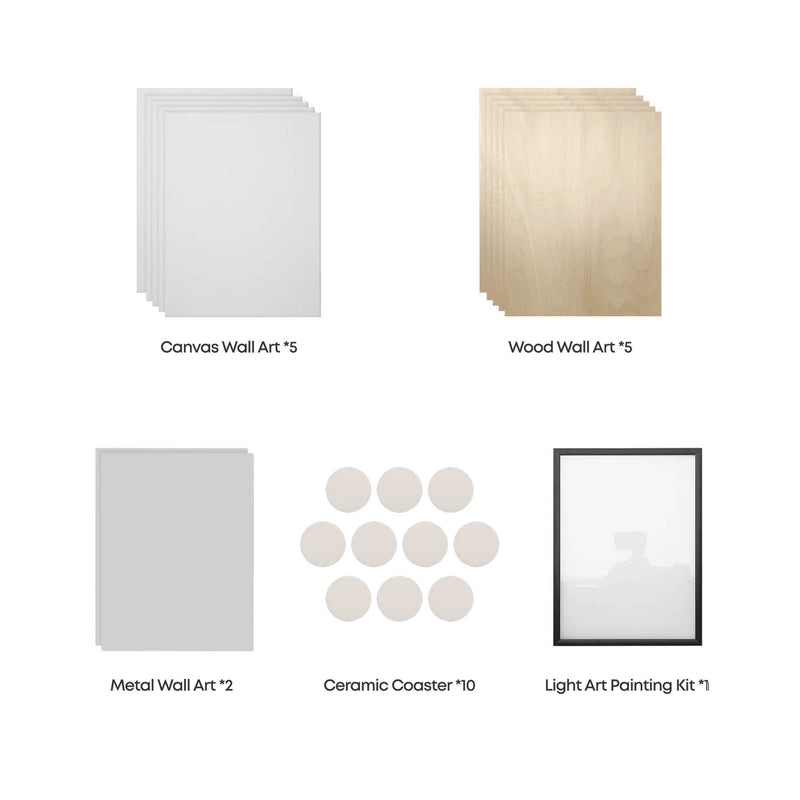 eufyMake Material Kit for E1 UV Printer DTF Bundles Eufymake