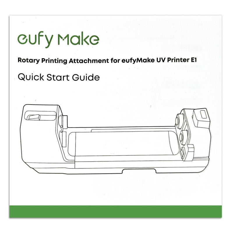 eufyMake E1 UV Rotary Printing Attachment & Blanks Bundle - Swing Design