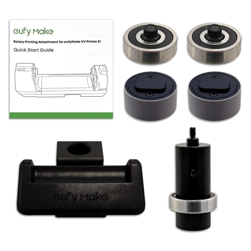 eufyMake E1 UV Rotary Printing Attachment & Blanks Bundle - Swing Design