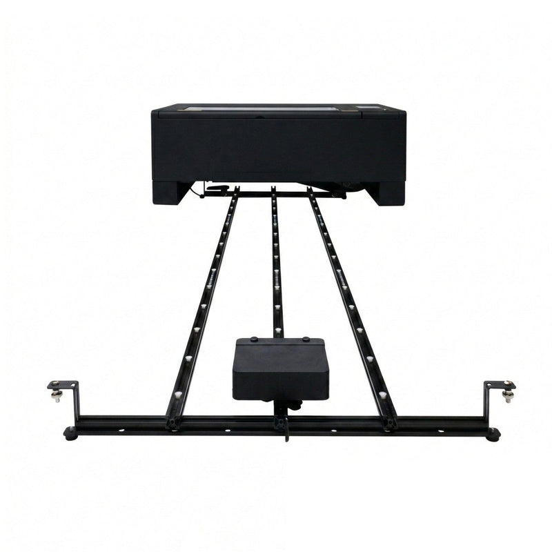 FLUX Beambox II Passthrough & Open Bottom Frame with Auto Feeder Extension Pack - Swing Design2