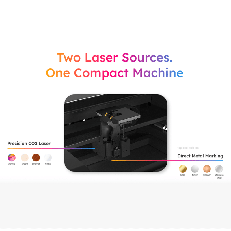 FLUX Beamo II 2W Infrared (IR) Laser Swing Design 3