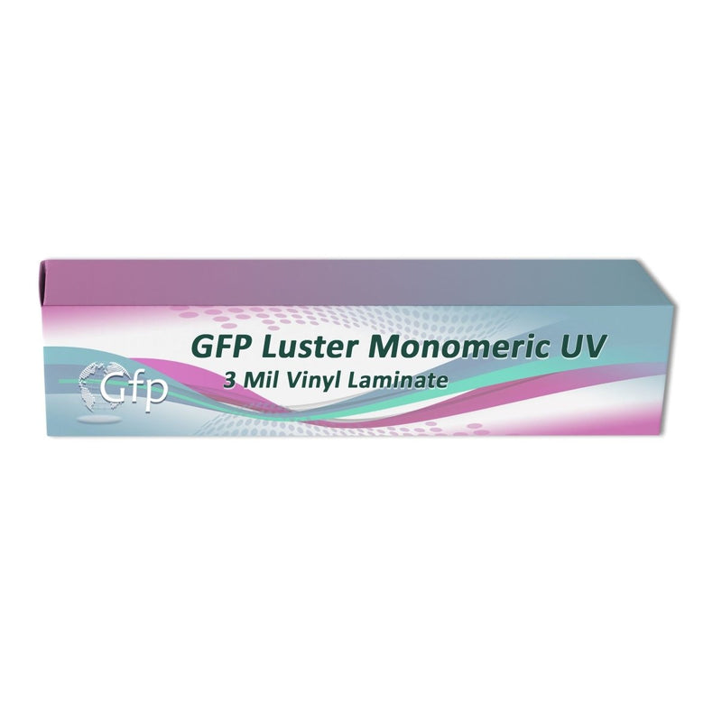 GFP Luster Monomeric UV 3 Mil Vinyl Laminate - 25" x 150 FT - Swing Design