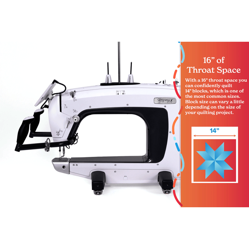 Grace 16X Elite Longarm Quilting Machine Swing Design 13