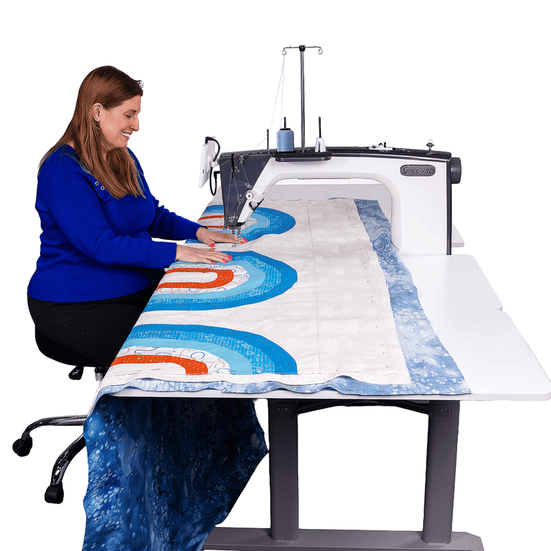 Grace 19SD Longarm Quilting Machine with Sit Down Table Swing Design 17