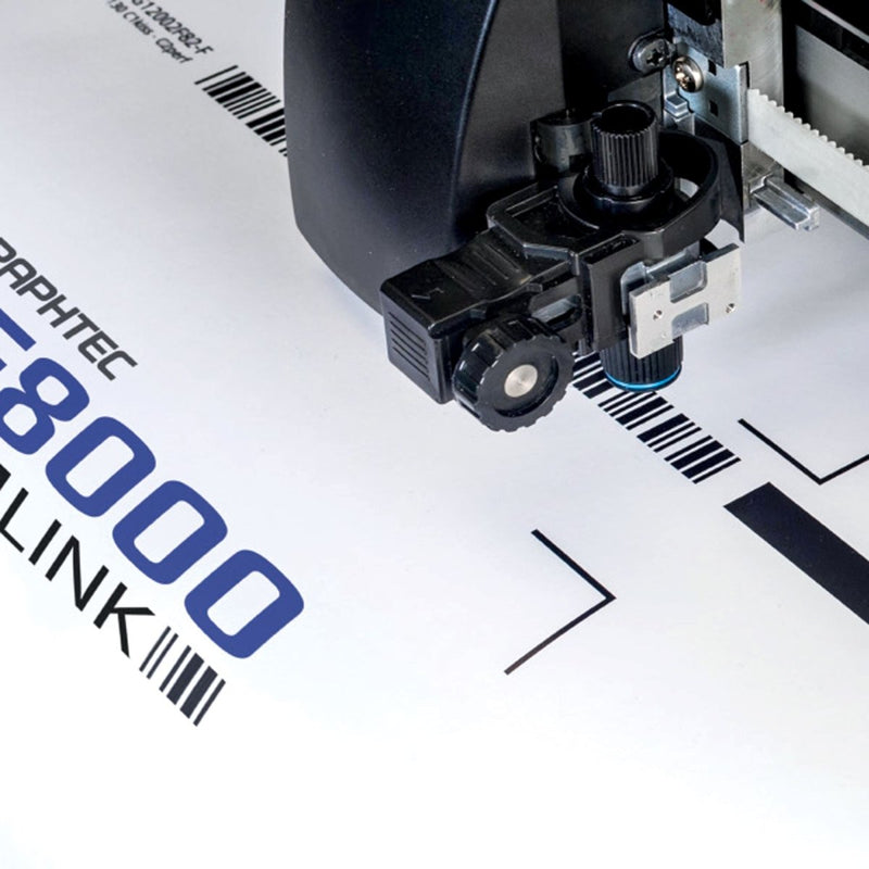 REFURBISHED Graphtec CE8000-60 24in Vinyl Cutter w/ Stand & SoftwareEthernet Only - Swing Design