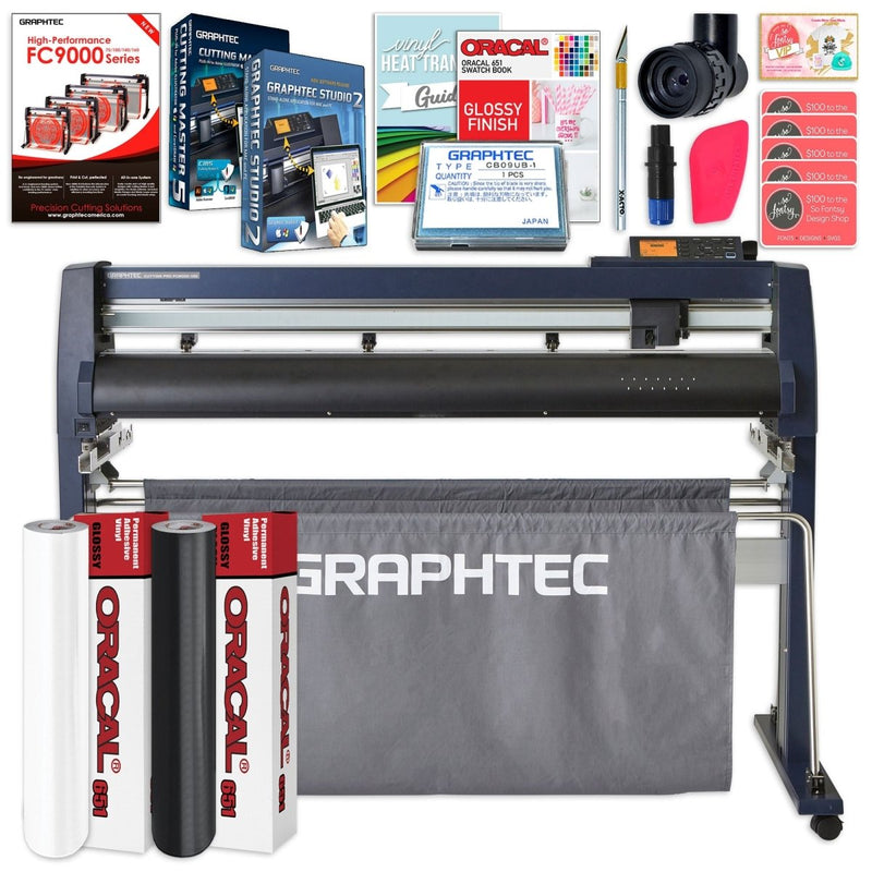 Graphtec FC9000-100 42" Cutter w/ Bundle, Software & 3 Year Warranty - Swing Design