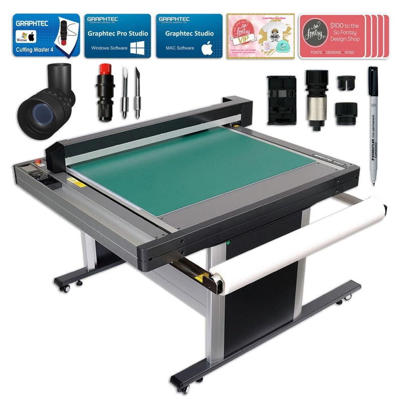 Graphtec FCX2000-60 Flatbed Cutter - 24" x 36” with Bonus Software - Swing Design1