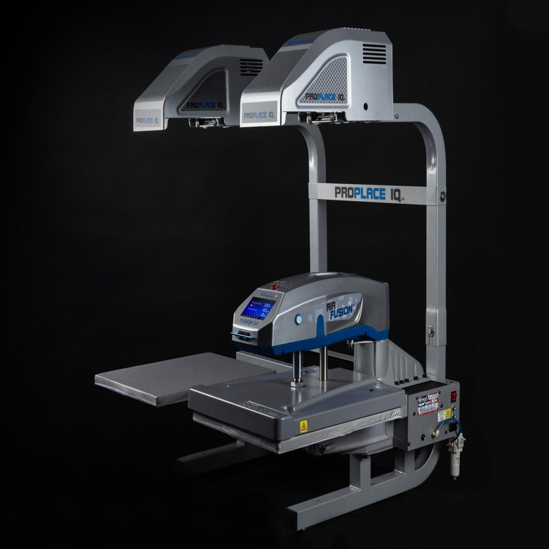 Hotronix Dual Air Fusion Heat Press 16" x 20" with ProPlace IQ Swing Design 13