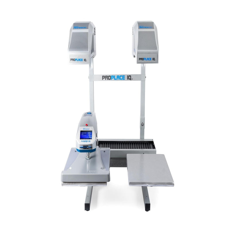 Hotronix Dual Air Fusion Heat Press 16" x 20" with ProPlace IQ Swing Design 2