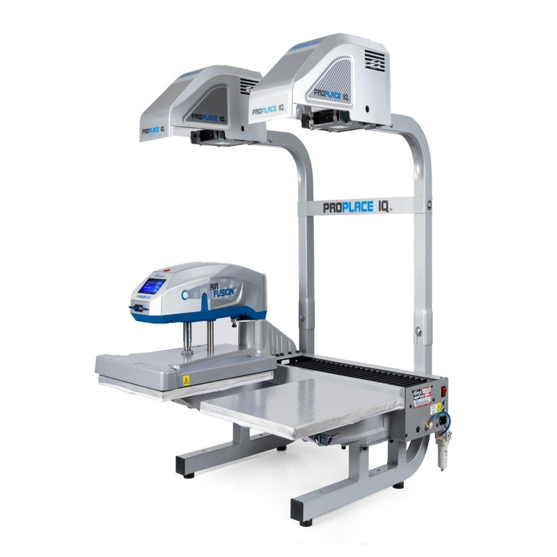 Hotronix Dual Air Fusion Heat Press 16" x 20" with ProPlace IQ Swing Design 6