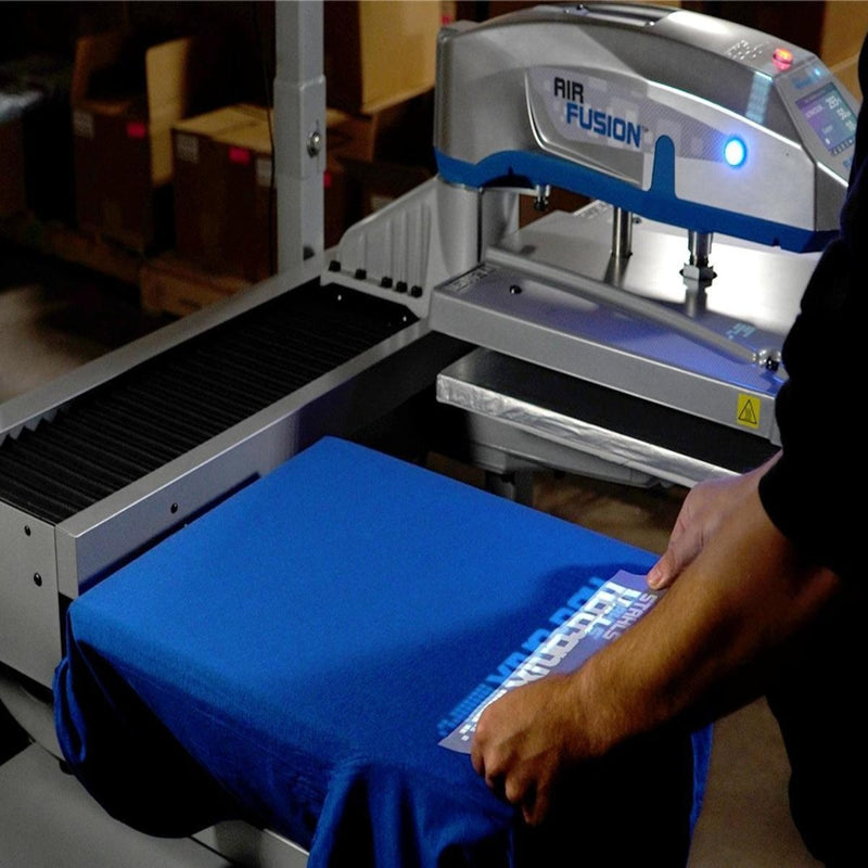 Hotronix Dual Air Fusion Heat Press 16" x 20" with ProPlace IQ Swing Design 12