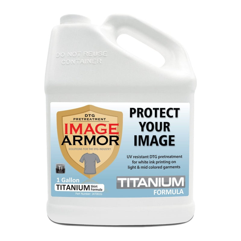 Image Armor Titanium Liquid Pretreat for DTG - 1 Gallon - Swing Design