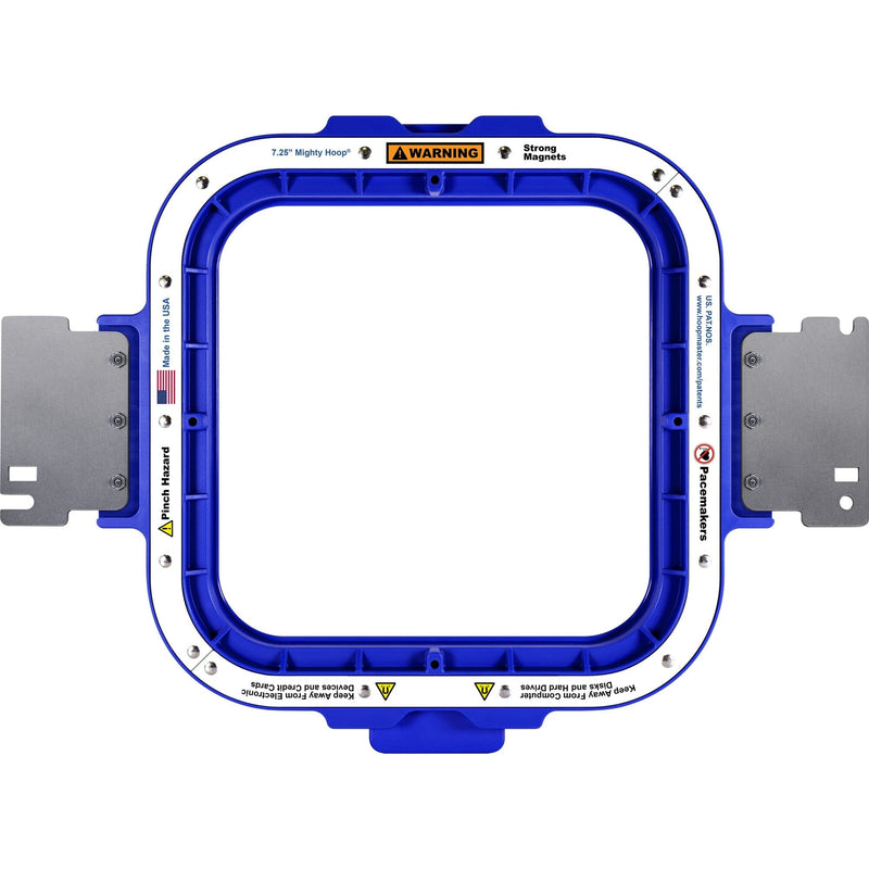 Mighty Hoop - 7.25" Square Magnetic Hoop for Brother PR680W & PR1060W Sewing Accessories Hoop Master