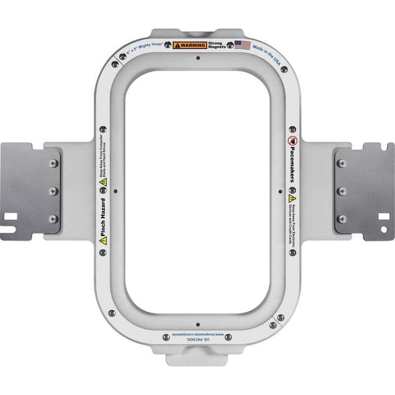 Mighty Hoop - 9" x 5" Magnetic Hoop for Brother PR680W & PR1060W - Swing Design1