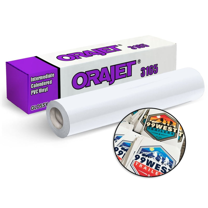 Orajet 3165 Printable Glossy Adhesive Vinyl - 30" x 150 FT - Swing Design1