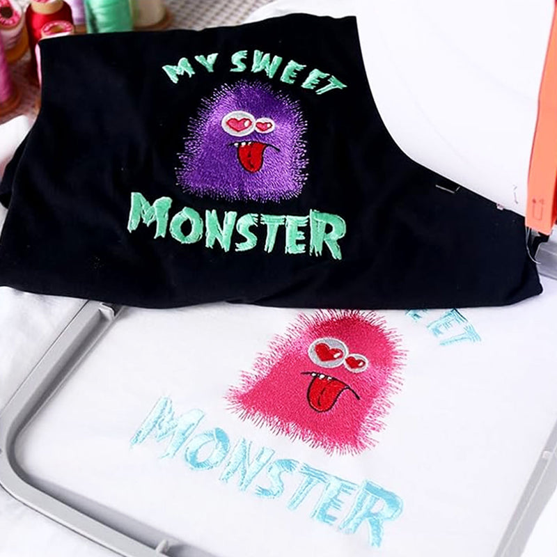 Poolin EOC05 4in x 9.2in Computerized Embroidery Machine For Beginners Brother Sewing Bundle Poolin