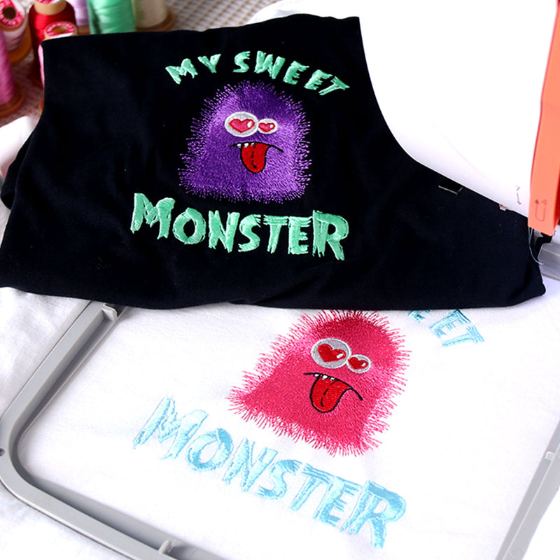 Poolin EOC06 7.9in x 11in Computerized Embroidery Machine For Home Business Brother Sewing Bundle Poolin