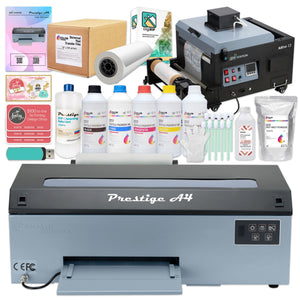 Prestige A4 Direct To Film (DTF) Printer w/ Inline Roll Shaker & Oven - Gray DTF Bundles Prestige 