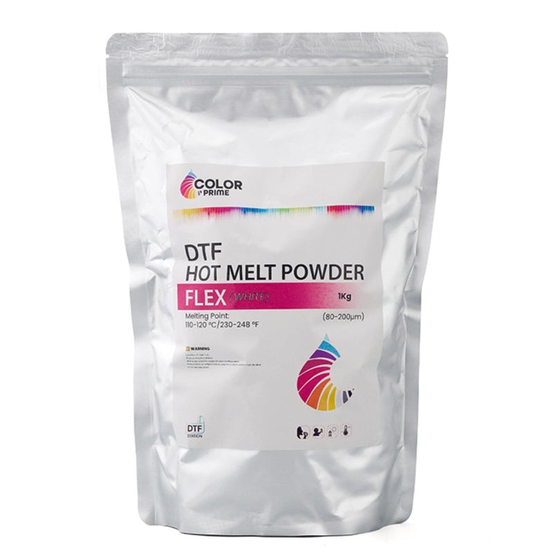 Prestige Color Prime Flex Hot Melt DTF Powder - 1 KG - Swing Design1