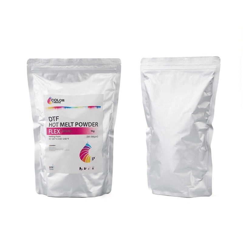 Prestige Color Prime Flex Hot Melt DTF Powder - 1 KG - Swing Design2