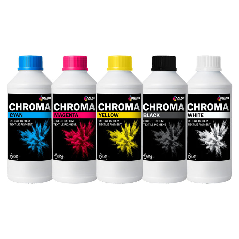 Prestige DTF Color Prime Chroma Ink & Cleaning Supplies Starter Bundle DTF Prestige