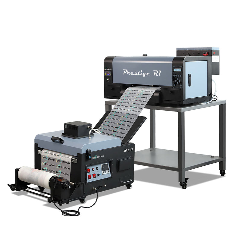 Prestige R1 DTF Roll Printer with Oven & Miro 13 Inline Production Bundle DTF Bundles Prestige