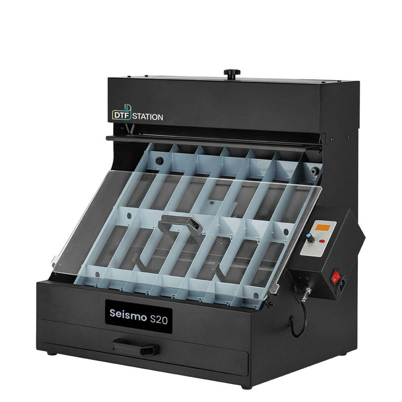 Prestige Seismo S20 Direct To Film (DTF) Powder Adhesive Shaker - Swing Design