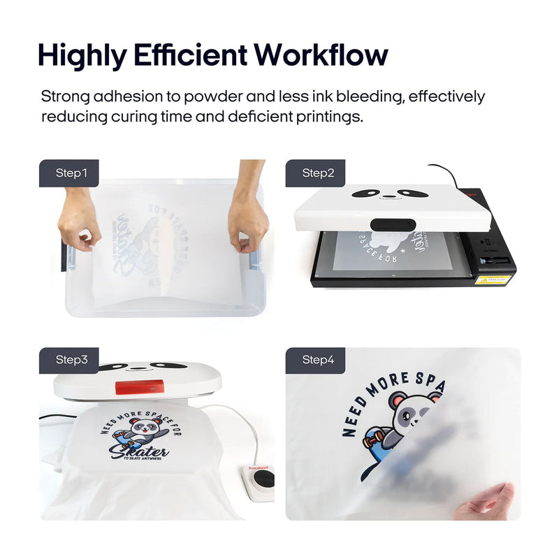 Procolored Direct to Film (DTF) 500ml Ink Set CMYK+WW - New Formula DTF Procolored