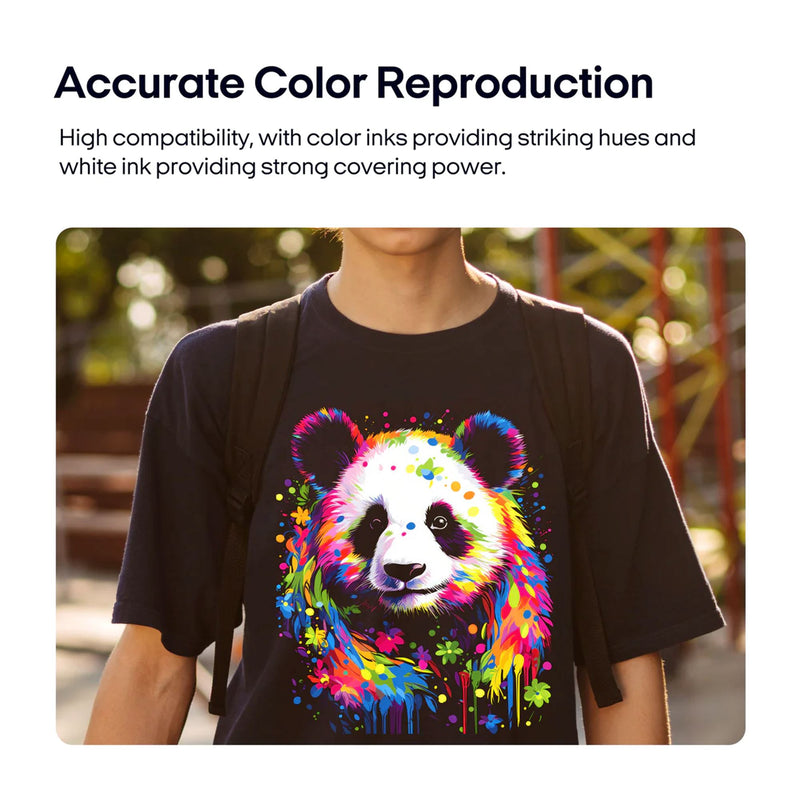 Procolored Direct to Film (DTF) 500ml Ink Set CMYK+WW - New Formula DTF Procolored