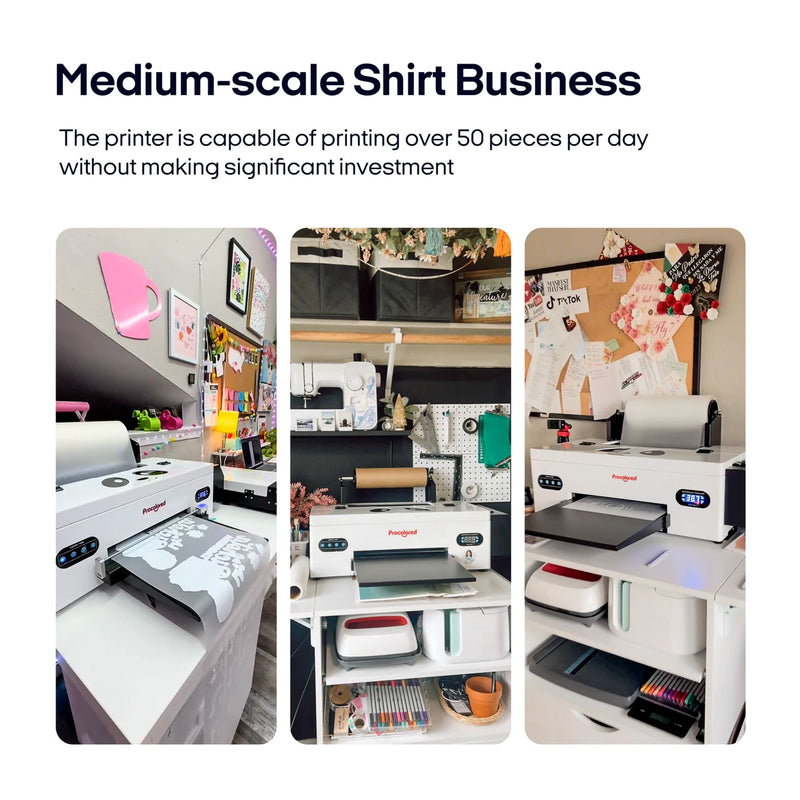 Procolored F13 Direct to Film (DTF) L1800 Roll Printer, Oven, Heat Press Bundle DTF Bundles Procolored