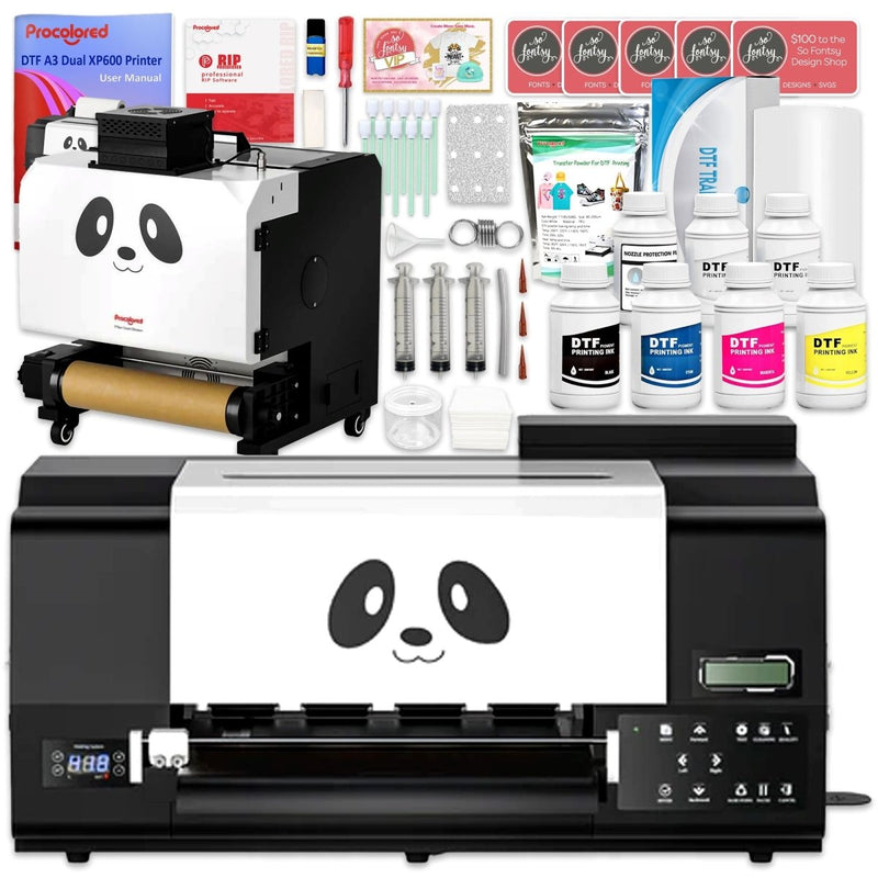 Procolored F13 PRO A3 DTF Roll Printer Bundle with Inline Auto Shaker Oven - Swing Design1