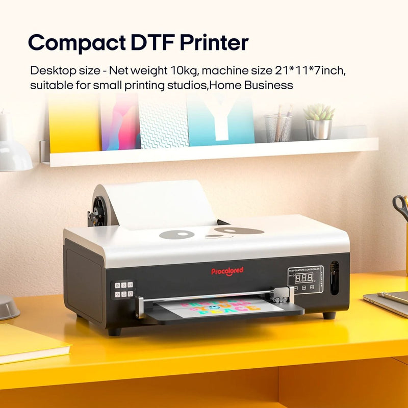 Procolored F8 DTF L800 Roll Printer Business Deluxe Production Bundle - Swing Design
