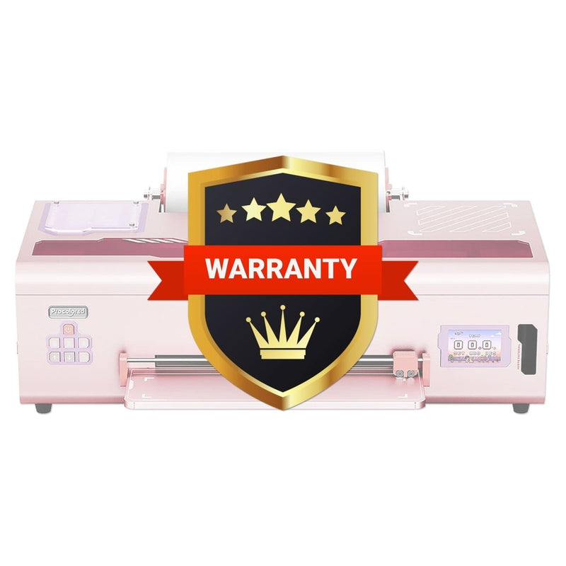 Procolored K13 DTF Printer with Smokeless Curing Oven & Heat Pres - Pink Swing Design 12