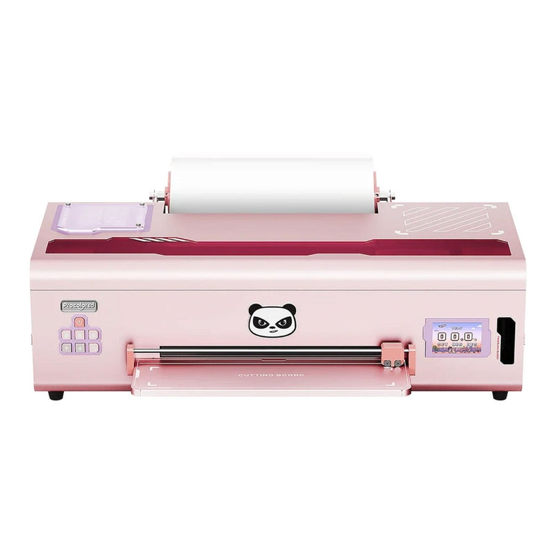 Procolored K13 DTF Printer with Smokeless Curing Oven & Heat Pres - Pink Swing Design 3