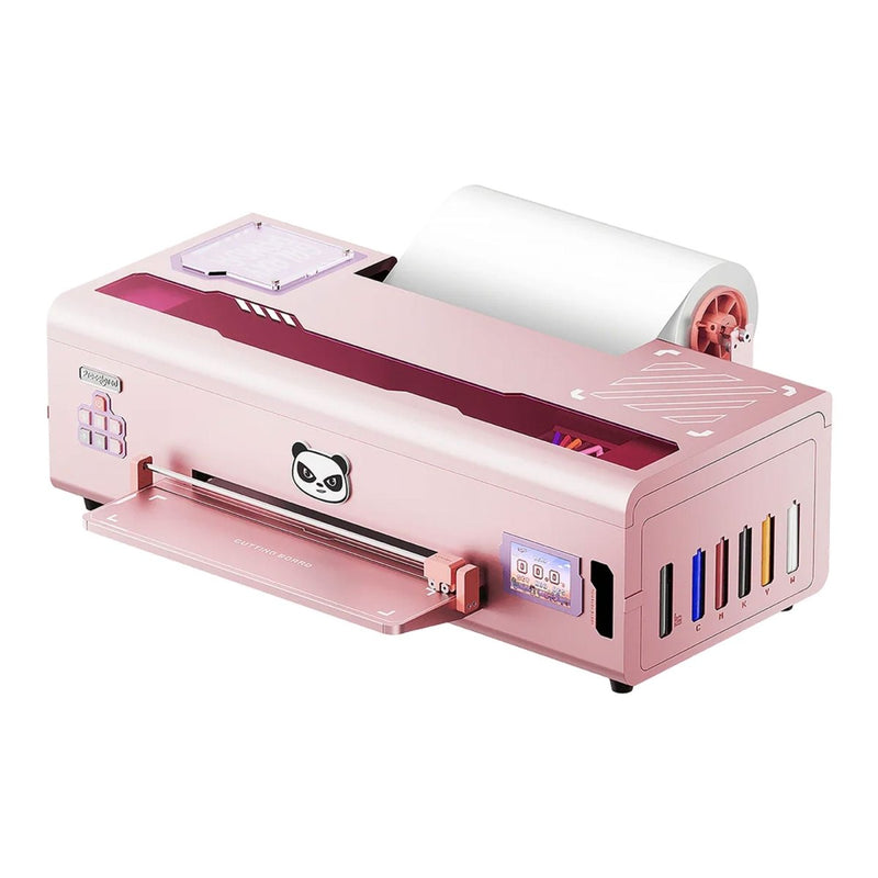 Procolored K13 DTF Printer with Smokeless Curing Oven & Heat Pres - Pink Swing Design 23