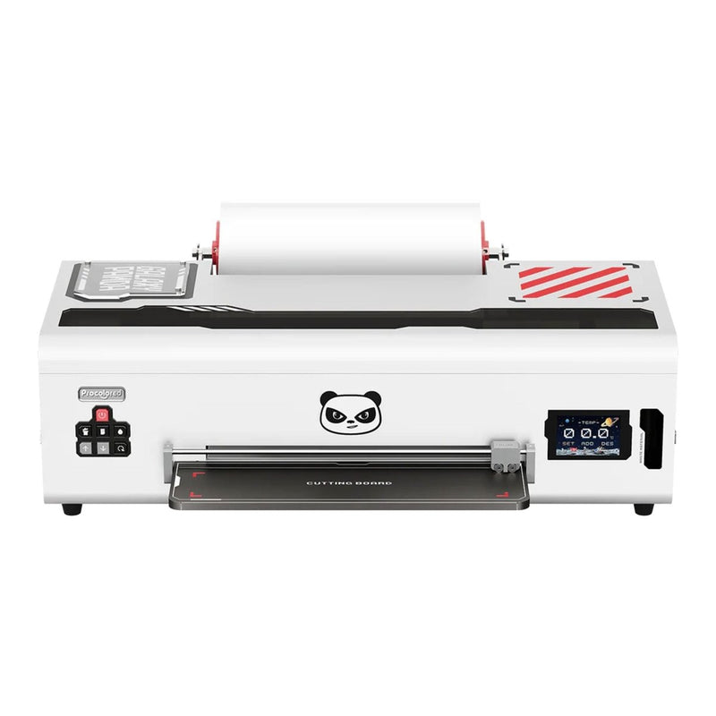 Procolored K13 DTF Printer with Smokeless Curing Oven & Heat Pres - White Swing Design 3