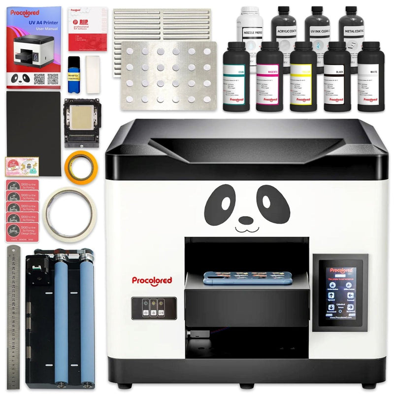 Procolored V6 L800 A4 UV Direct to Object Printer with All-in-One Bundle - Swing Design