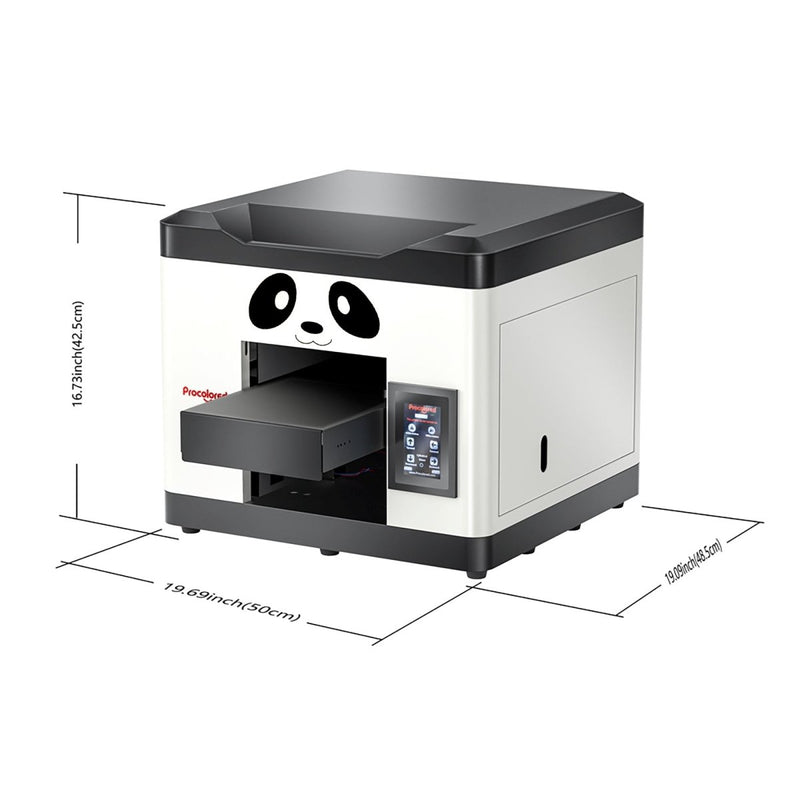 Procolored V6 L800 A4 UV Direct to Object Printer with Cup Spinner Bundle - Swing Design