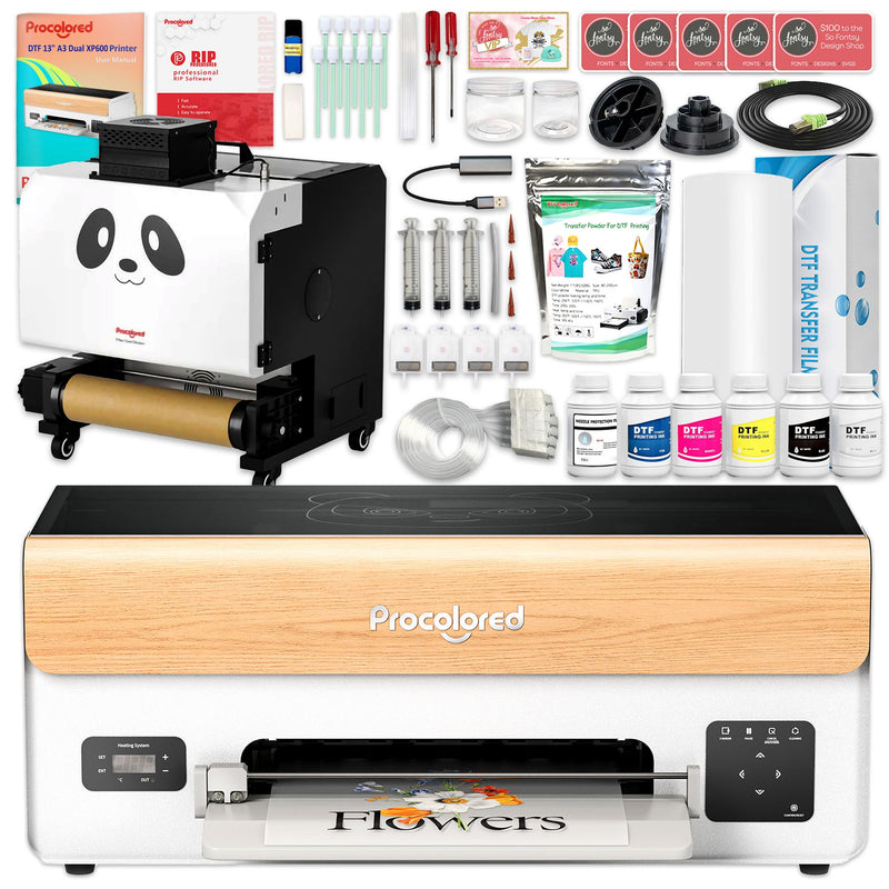 Procolored P13 Direct to Film (DTF) Roll Printer & Inline Shaker Oven Bundle DTF Bundles Procolored