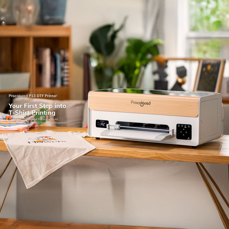 Procolored P13 Direct to Film (DTF) XP600 Roll Printer Bundle - 13in DTF Bundles Procolored