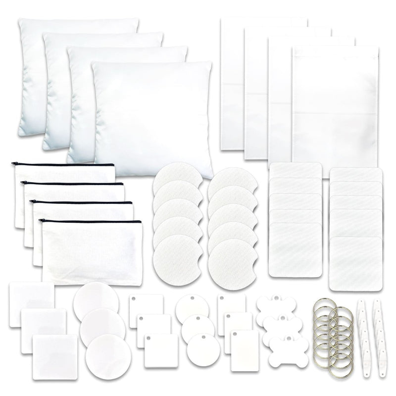 ProSub Sublimation Blank Set for Epson & Sawgrass - 50pc - Swing Design