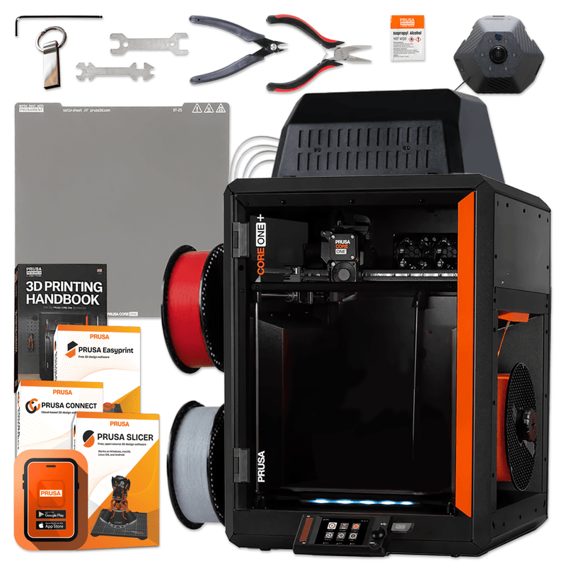Prusa CORE One+ (Gen 2) 3D Printer with INDX 4-Toolhead Changer With CameraWithout Advanced Filtration Swing Design 4